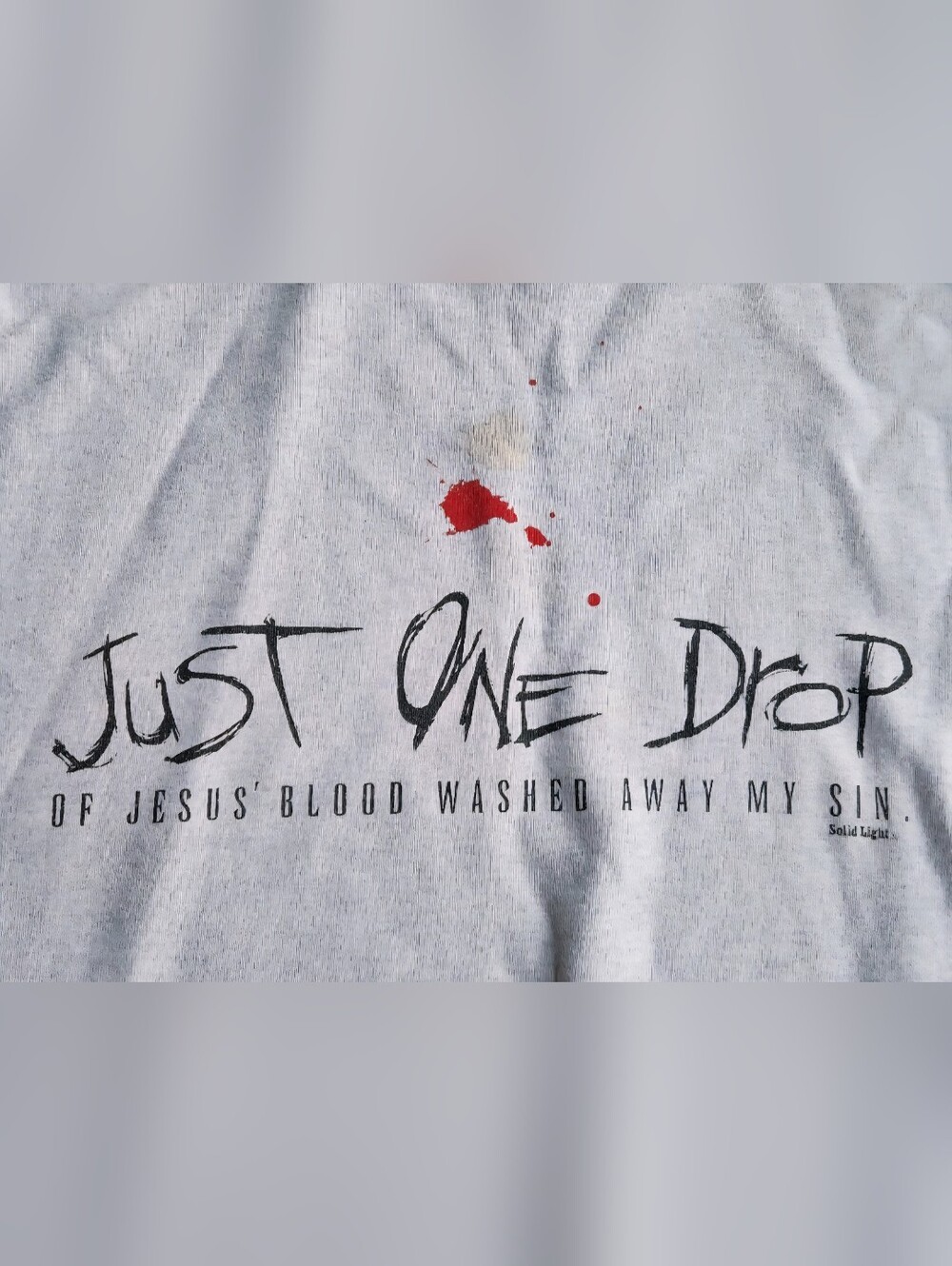 Vintage 90s Just One Drop Jesus Sweatshirt